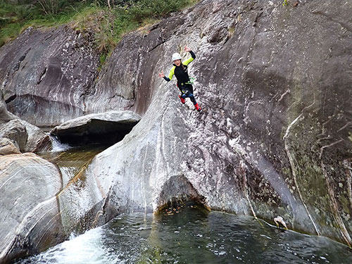 School groups canyoning